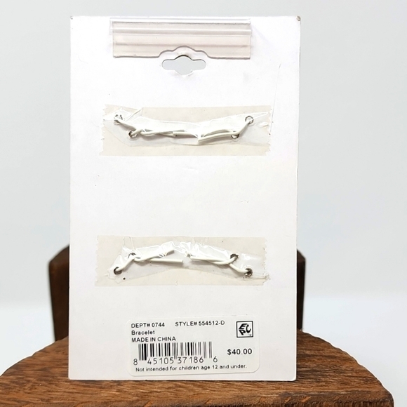 Unwritten Coin Initial Silver Plated Bolo Bracelet - Picture 5 of 5